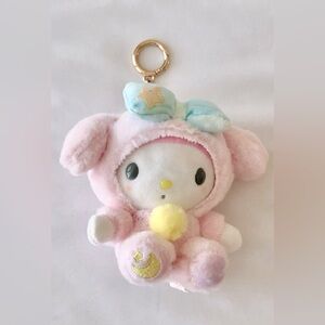 Hello Kitty Pink Plush Keychain